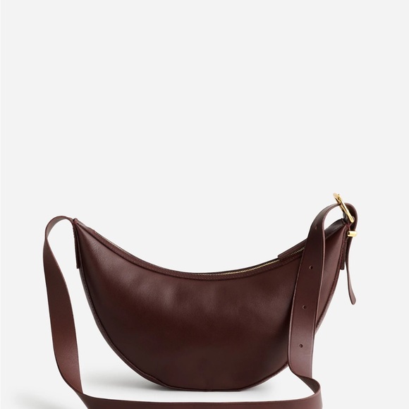 Madewell Handbags - Elegant Brown Leather Shoulder Bag